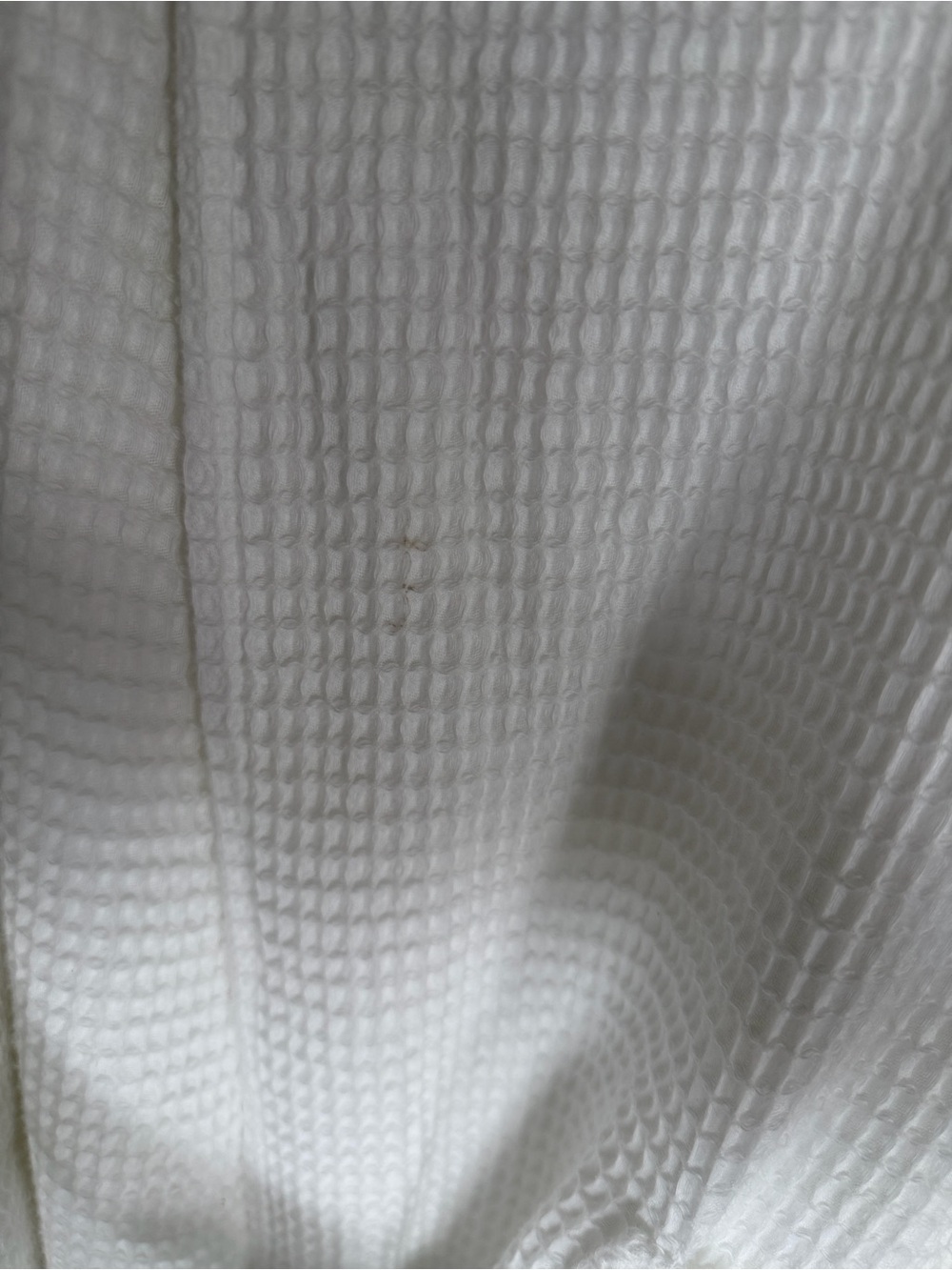Hotel Collection White Waffle Robe - Picture 9 of 11